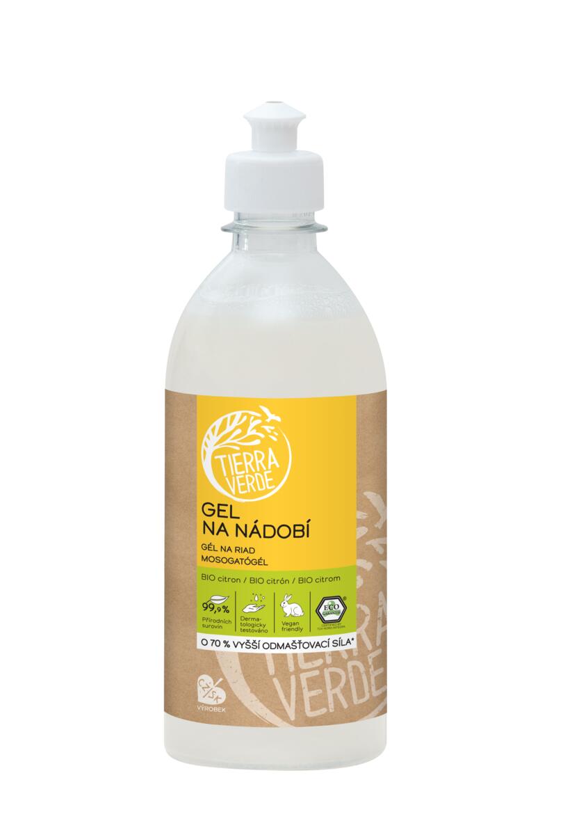 AKCE - 15% TV gel na nádobí citron 500 ml
