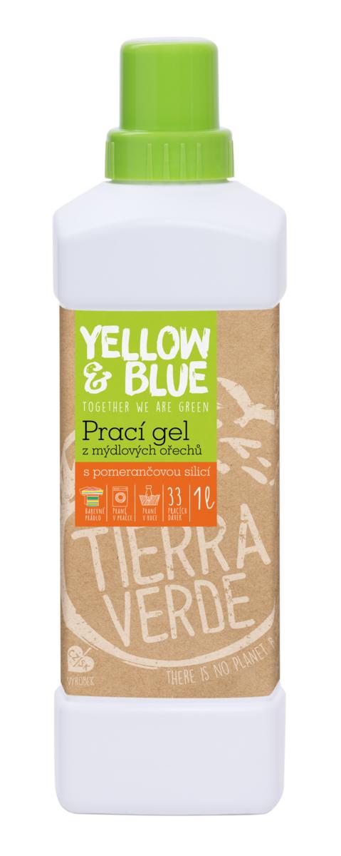 AKCE - 15% TV prací gel z mýdlových ořechů s pomerančovou silicí 1L