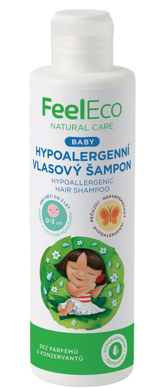 AKCE 1+1 ZDARMA Feel Eco dětský hypoalergenní šampon, 200ml