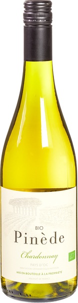 Bílé víno Chardonnay BIO 750 ml