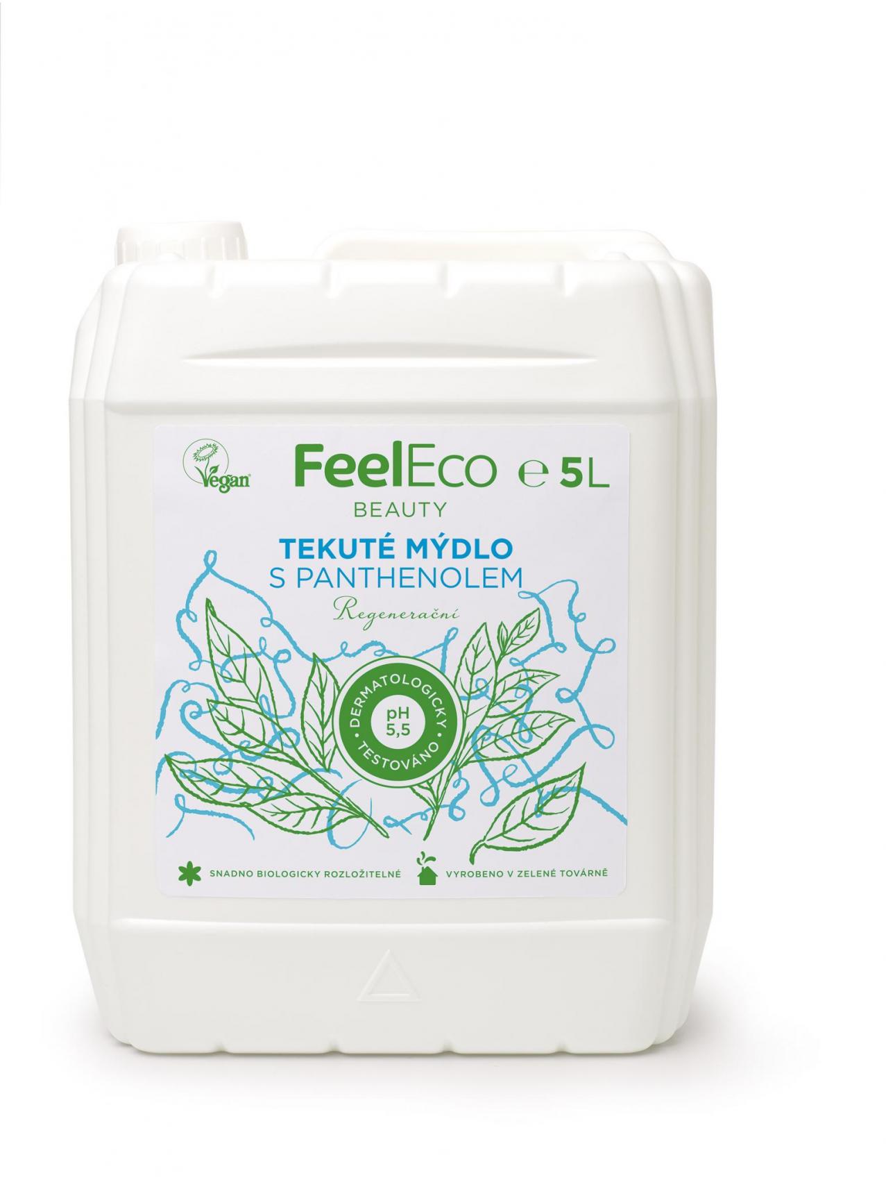 Feel Eco tekuté mýdlo Panthenol 5l