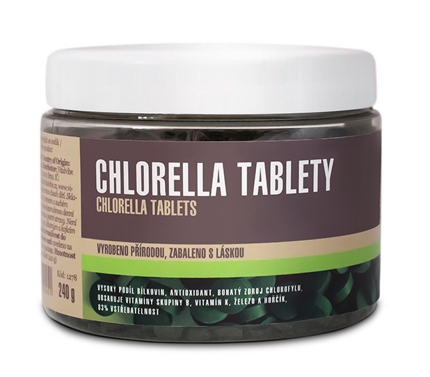 Chlorella tablety 240 g