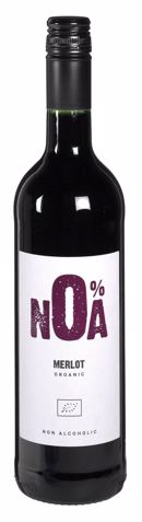 Červené víno NOA Merlot - BIO nealkoholické, 750ml