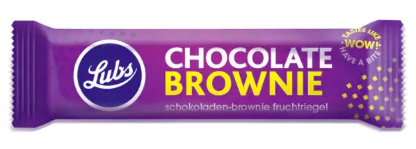 Tyčinka čokoládové brownies BIO, 40g