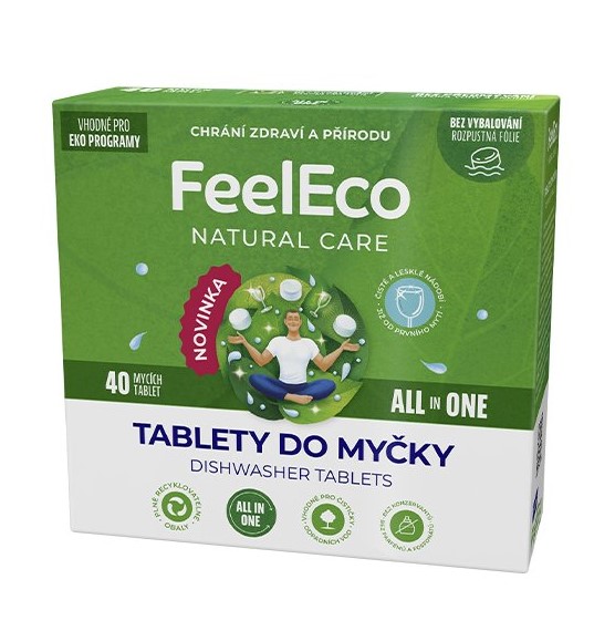 Feel Eco tablety do myčky All in one 40ks
