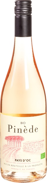 Růžové víno BIO 750 ml
