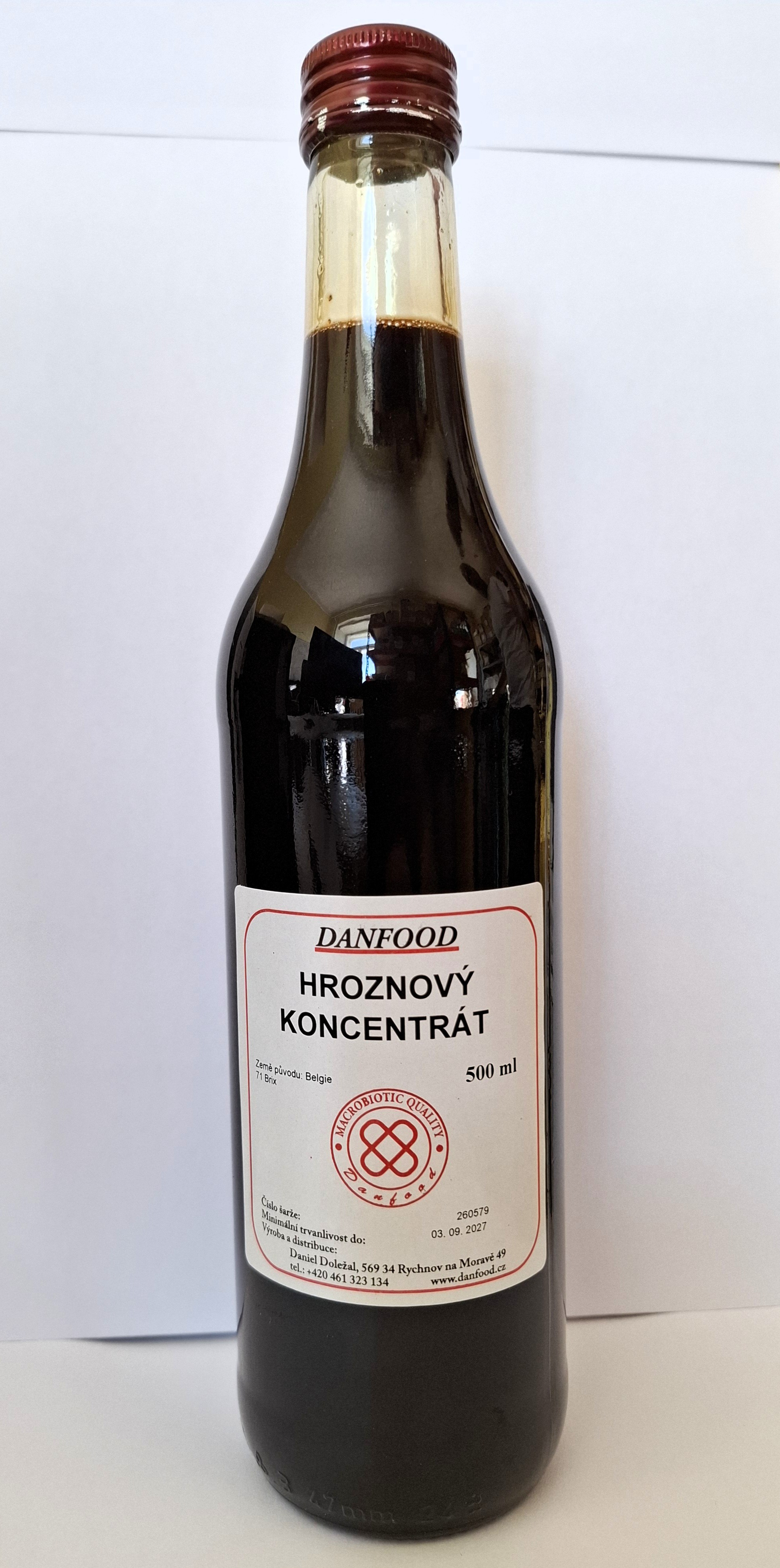 Hroznový koncentrát, 500 ml