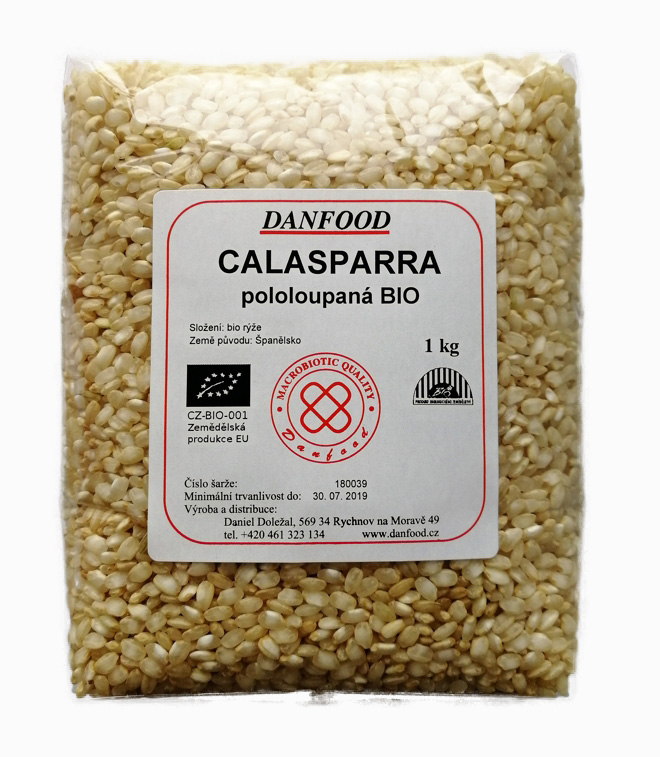 Calasparra polobroušená rýže BIO, 1kg