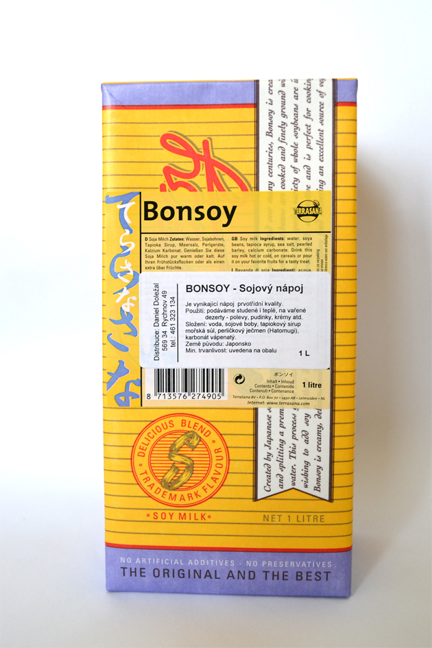 Bonsoy, sojový nápoj 1l