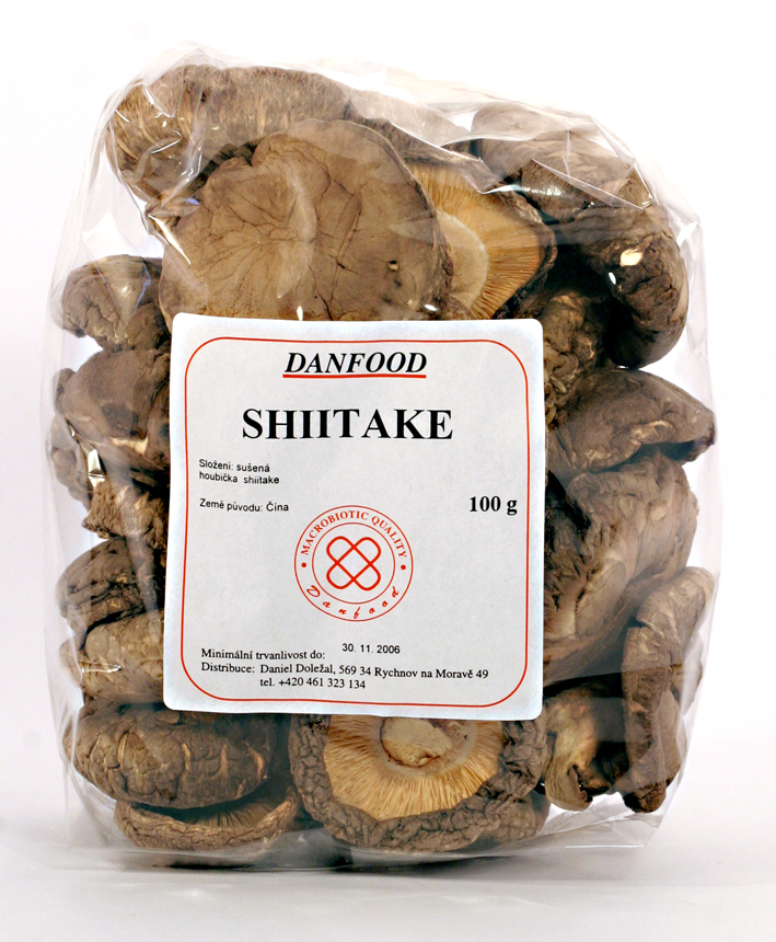 Shiitake houby sušené 100g