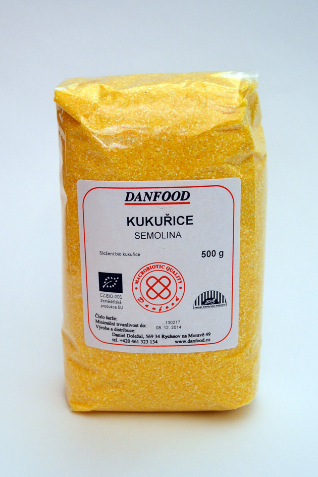 Kukuřice - polenta BIO