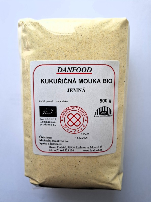 Kukuřičná mouka BIO, 500g