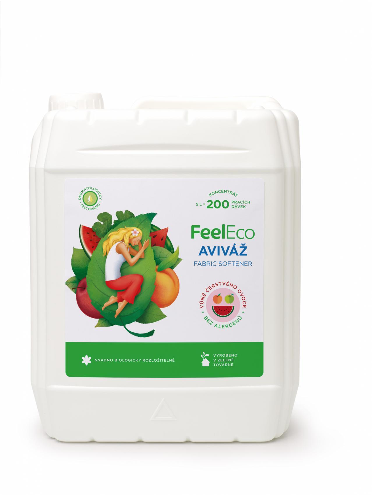 Feel Eco aviváž s přírodní vůní ovoce 5l