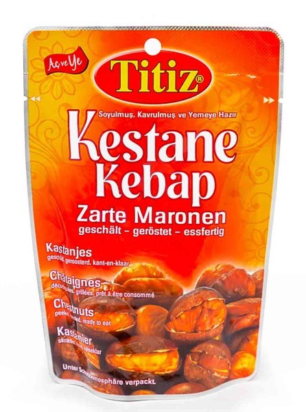Kaštany loupané a restované, 125g