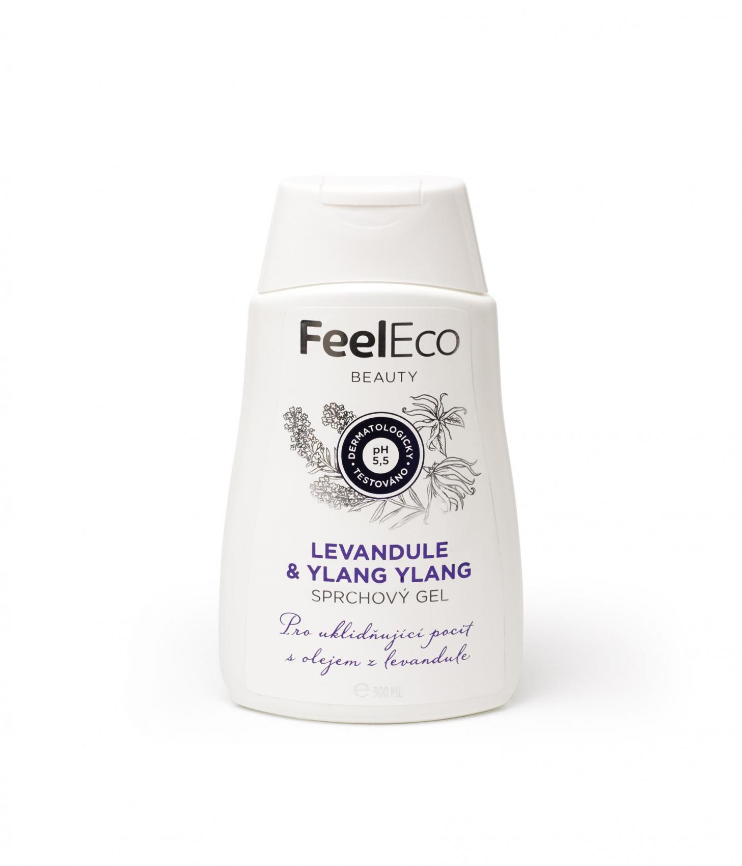 Feel Eco sprchový gel levandule & ylang ylang, 300ml