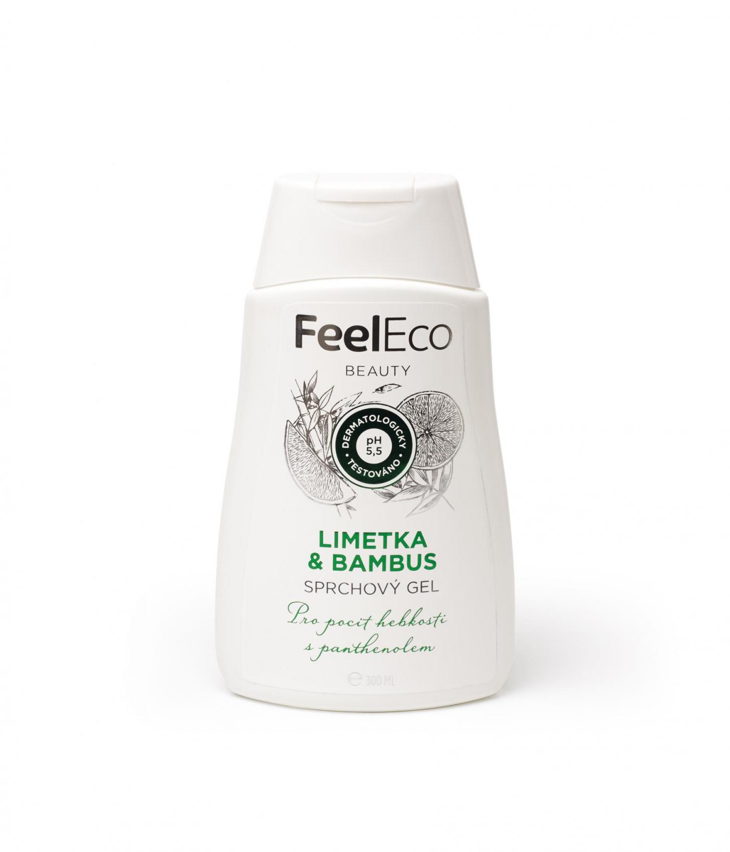 Feel Eco sprchový gel limetka & bambus 300ml