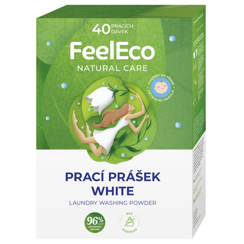 Feel Eco prací prášek white 2,4kg