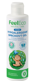 AKCE 1+1 ZDARMA Feel Eco dětský hypoalergenní sprchový gel, 200ml