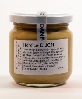 Hořčice Dijon BIO, 200g