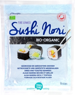 Sushi Nori Japonsko BIO 125g