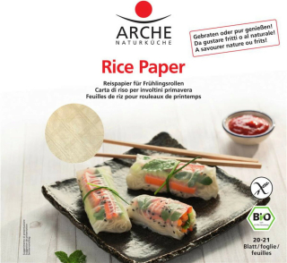 rýžový papír BIO (20ks), 150g